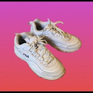 Fila ii disruptors white size 6.5